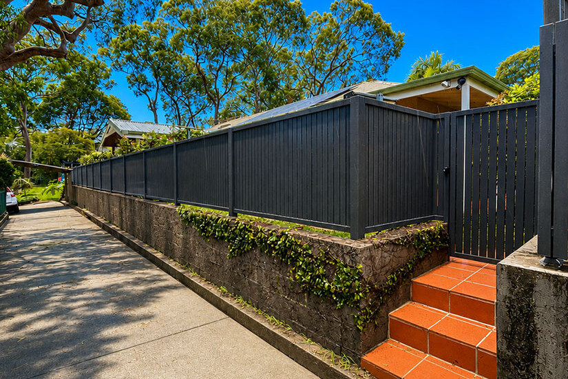 Front Fencing Aluminium